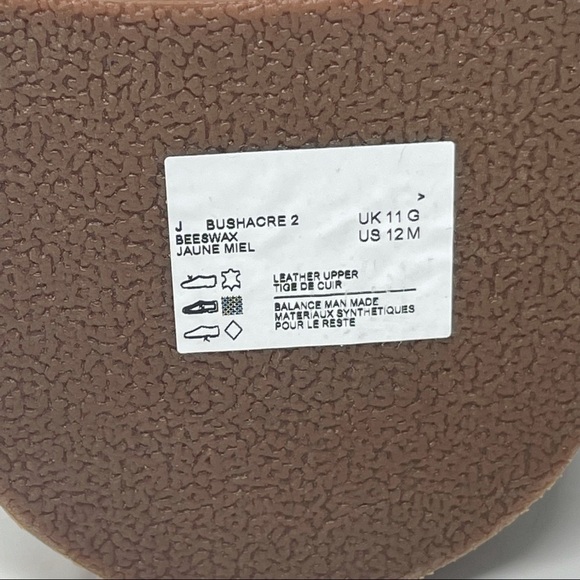 Clarks Bushacre 2 Brown Leather‎ Beeswax Ankle Chukka Casual Boots Size 12 main image 9